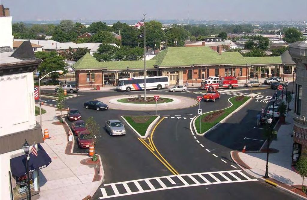 Transit Village Initiative Rutherford Station Square Partnered with Township, NJ Transit and Boiling