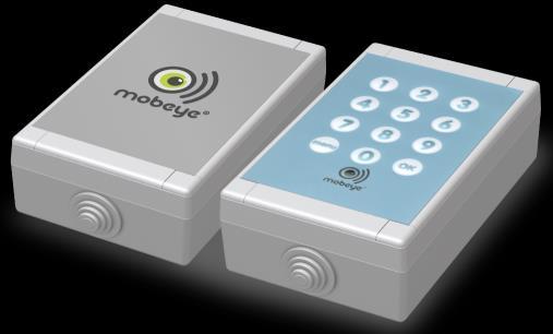 (the frequency of) test messages. With a regular SIM card, the Mobeye CM2000 calls and / or texts to max. 5 alarm telephone numbers.