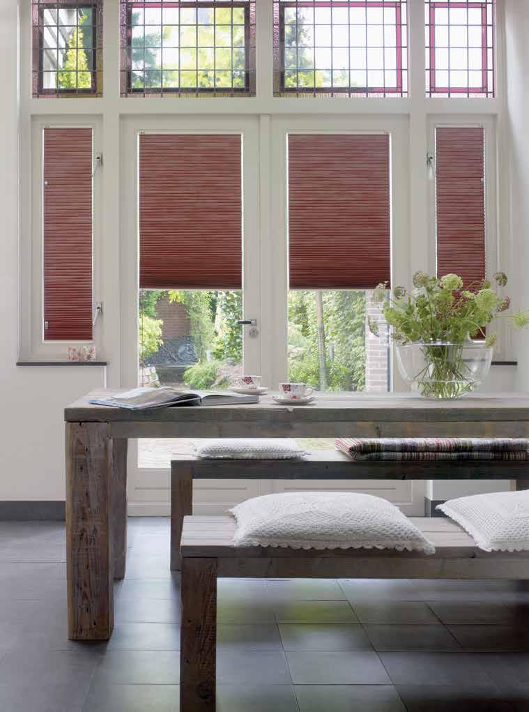How it Works Duette energy saving blinds have a unique honeycomb structure traps air inside and provides welcome insulation, bringing you the perfect combination of style and function.