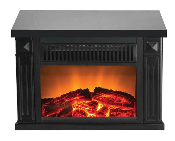 IMPORTANT INSTRUCTIONS & OPERATING MANUAL Zurich Tabletop Retro Fireplace (Black) Item No: TZRF-1/0345 Read these instructions carefully before attempting to assemble, install, operate or maintain