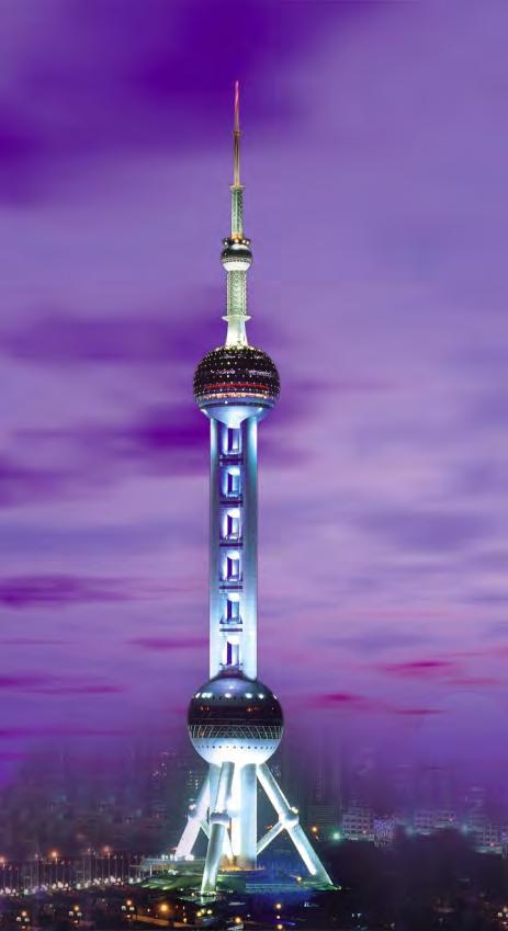 Project References Shanghai Oriental Pearl Tower Cellular RF Coverage System 800-2100 MHz (Oct 2002, system