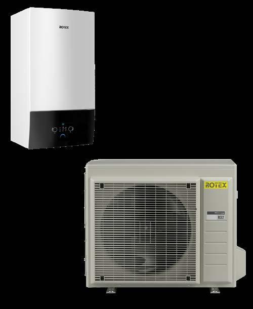 The ROTEX HybridCube thermal store is a combination of domestic hot water tank and instantaneous water heater.