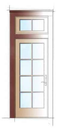 CASEMENT WINDOWS Casement windows are hinged windows that open outward to the right or to the left.