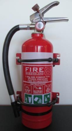 0kg fire extinguisher UV treated plastic fire