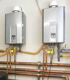COMMERCIAL PROPANE APPLICATIONS: TANKLESS WATER HEATERS FACT SHEET Propane tankless water heaters offer an innovative, high performance water heating solution for commercial applications.