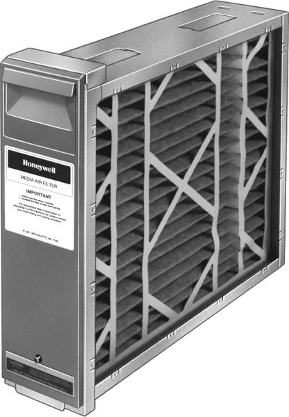 F25F Media Air Cleaner FEATURES PRODUCT DATA High efficiency media filter captures particles as small as 1.0 micron.