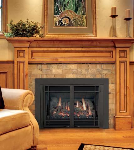 solution to your inefficient wood fireplace.