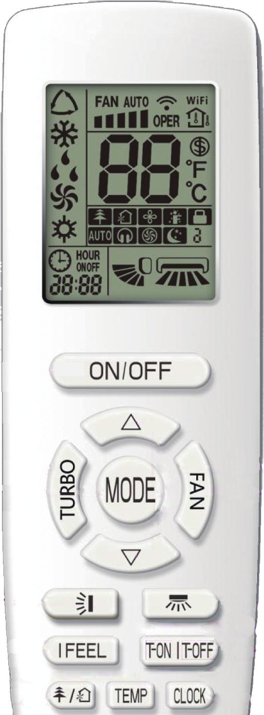 USER S MANUAL Remote Controller 1 This is a general use remote controller that can be used with multiple models/units. Some functions will not apply to all models.