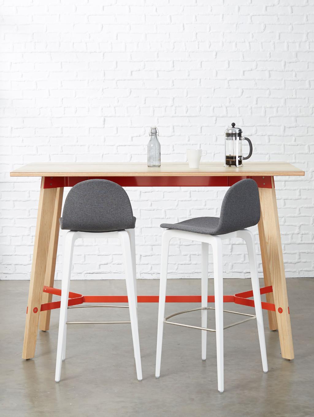 techniques that result in a stunning and comfortable barstool.