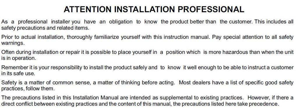 CONTENTS IMPORTANT NOTE TO THE SERVICER UNIT FEATURES 2 Read this manual and familiarize yourself with the specific items which must be adhered to before attempting to service this unit.