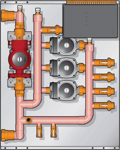The panel is specifically designed to work in unison with Knight boilers.