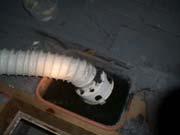 50 cfm of air through a 3 duct snaked 25