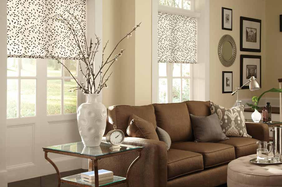 The Gallery Collection The Gallery Collection is an extensive line of fashion fabrics for roller shades, horizontal sheer blinds, pleated shades, and honeycomb shades.
