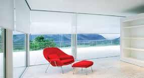 Roller Shades accommodate the light-level needs of