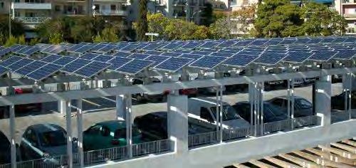 Precedent Image: Parking Structure with Solar Panels Image credit: Photovoltaics at the U.