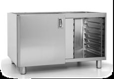 mm Universal smoke bar rack Capacity 2x8 GN1/1 Capacity 1x8 GN1/1 Supplies to be provided