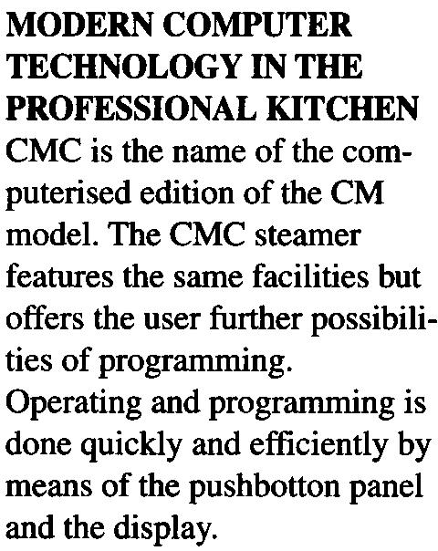 computerised edition of the CM model.