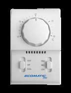 8. CONTROL ELEMENTS ECOMATIC PRO ECOMATIC PRO is a control element with help of which advantages of heating and ventilation systems become more noticeable and perceivable as its use provide
