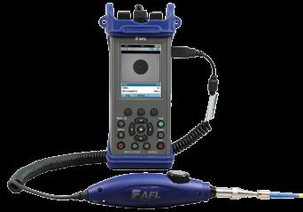The ergonomically designed hand-held unit illuminates fiber end-faces and delivers magnified images via USB port to AFL s M-series OTDRs, C-series OTDRs and Certification Testers.
