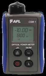 Contractor Series Light Sources and Power Meters Contractor Series Light Sources and Power Meters are rugged test instruments designed with intuitive simple user interface allowing technicians to