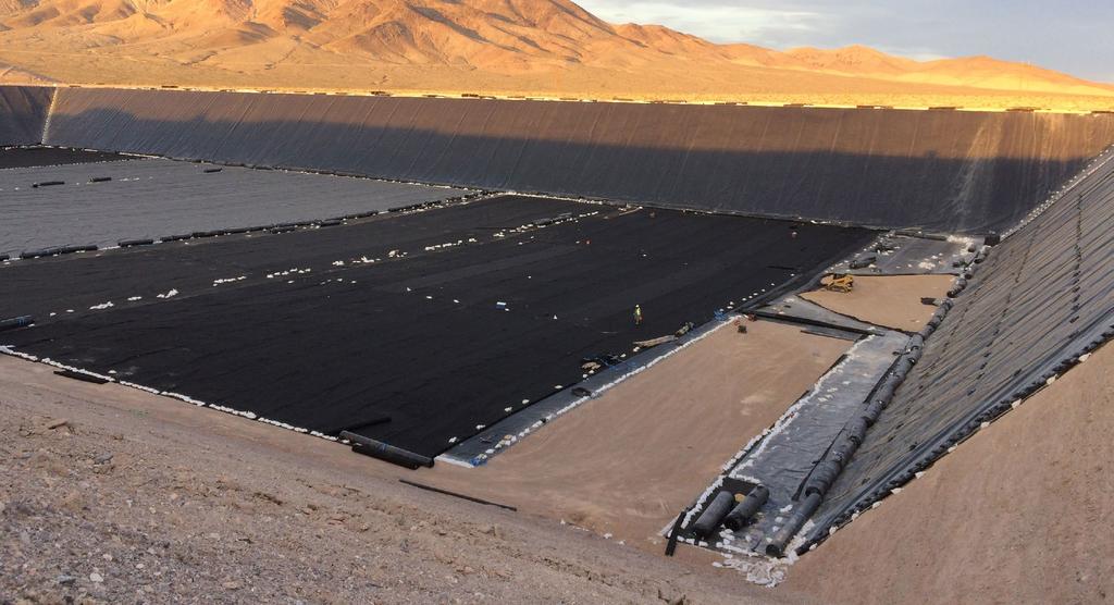 As a replacement and improvement to traditional geocomposite drainage products overlying textured geomembrane, facility owners capitalize on the increased performance and decreased costs that using
