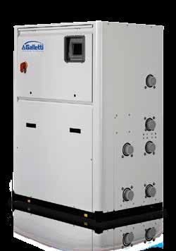 Total heat recovery multi-purpose units LEP Indoor monobloc water-water unit LEP 50-40 kw Maximum efficiency with total recovery and dissipation in water.