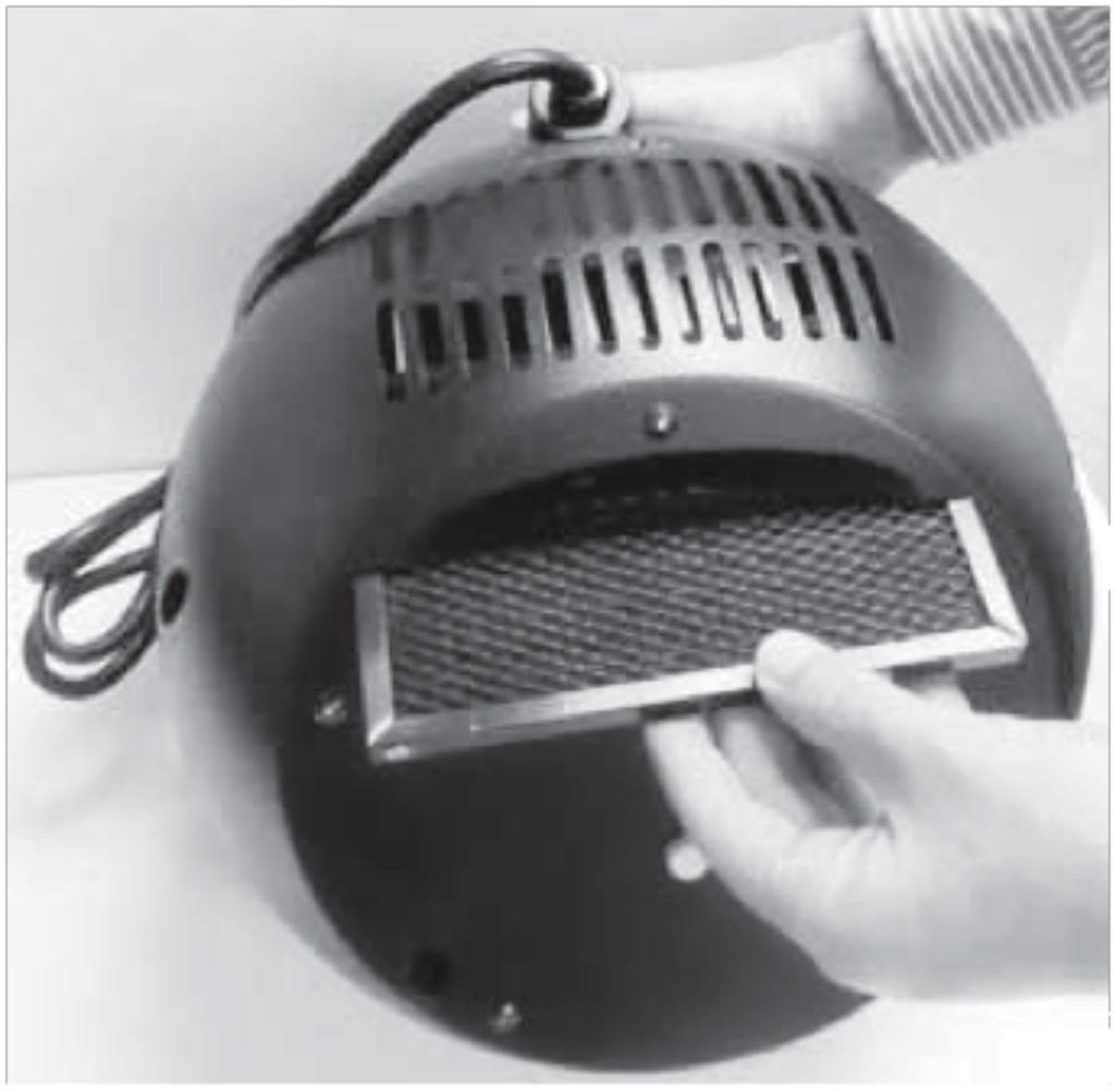 MAINTENANCE INSTRUCTIONS The most important maintenance required for your heater is to clean the filter once a month. Clean more often in dirty or dusty places. CLEANING THE ELECTROSTATIC FILTER 1.