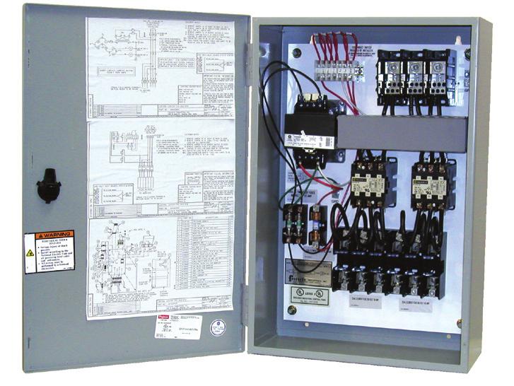 IMPORTANT FUSING INFORMATION Contactor Enclosures Economical load handling / switch device, ideal for use with other control equipment. NEMA Enclosures. Load rating up to 00V Max., -Pole.