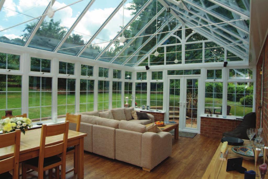 clearly simple Recommended for the conservatory frames, Celsius Clear is the perfect
