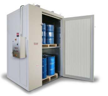 3. Industrial Ovens and Drum Heating Cabinets» AMARC designs and produces a wide range of