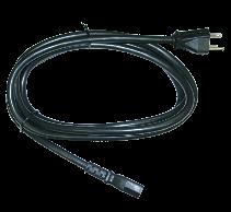 86m), NEMA 5-15P 1800510 Power cord,
