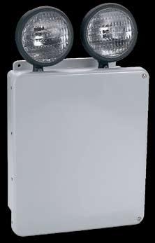 50 NEMA 4X Series - NM4 wet location emergency light The NEMA 4X Series is ideal for use in industrial facilities with harsh or corrosive environments, where a sealed and gasketed maintenance-free
