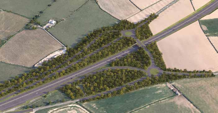 What we propose Key considerations 1. At Chybucca the new dual carriageway would cross from north of the existing A30 to the south. 2.