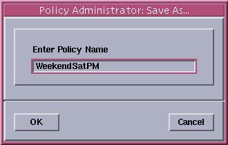 Creating and Editing Alarm Notification Policies The Save As dialog box (Figure 11) opens if you select the Save As option.