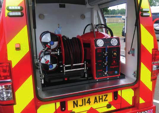 Angloco Mist-Tech CAFS Systems Trolley and Vehicle mounted. The CAFS systems we produce have been designed for extinguishing all types of fires while only using small quantities of water or foam.