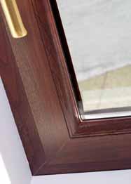 Safeguard your home REHAU Edge and 70mm window and door systems have been awarded the BS7950 and PAS 23/24 window and door security standards and are designed with ample internal chambers, which