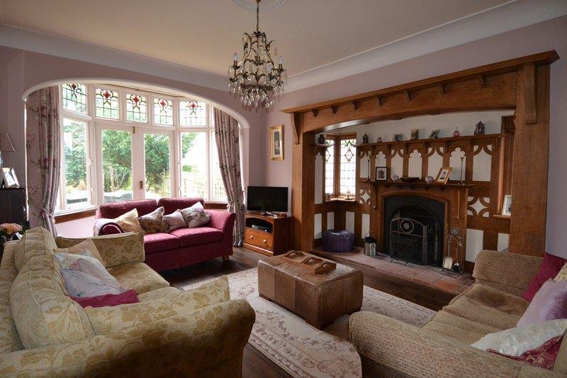 THE ACCOMMODATION MORE PARTICULARLY COMPRISES: Set back from the road behind a low level stone capped wall and pillars with two block paved driveways providing off road parking and giving access in