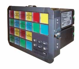 A wide variety of displays or mimics can be driven from this system including the range of RTK display facias.