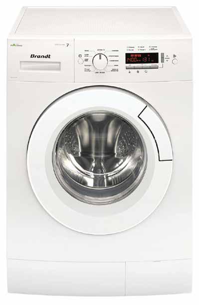 WASHING MACHINES Front-load Programmes: Cotton, Eco Wash, Wool, Baby Care, Sport, Memo, Rinse and spin, Spin, Flash 21 Options: Easy Ironing, Time Reduction, Intensive, Pre-wash, Extra Rinse, Soak,