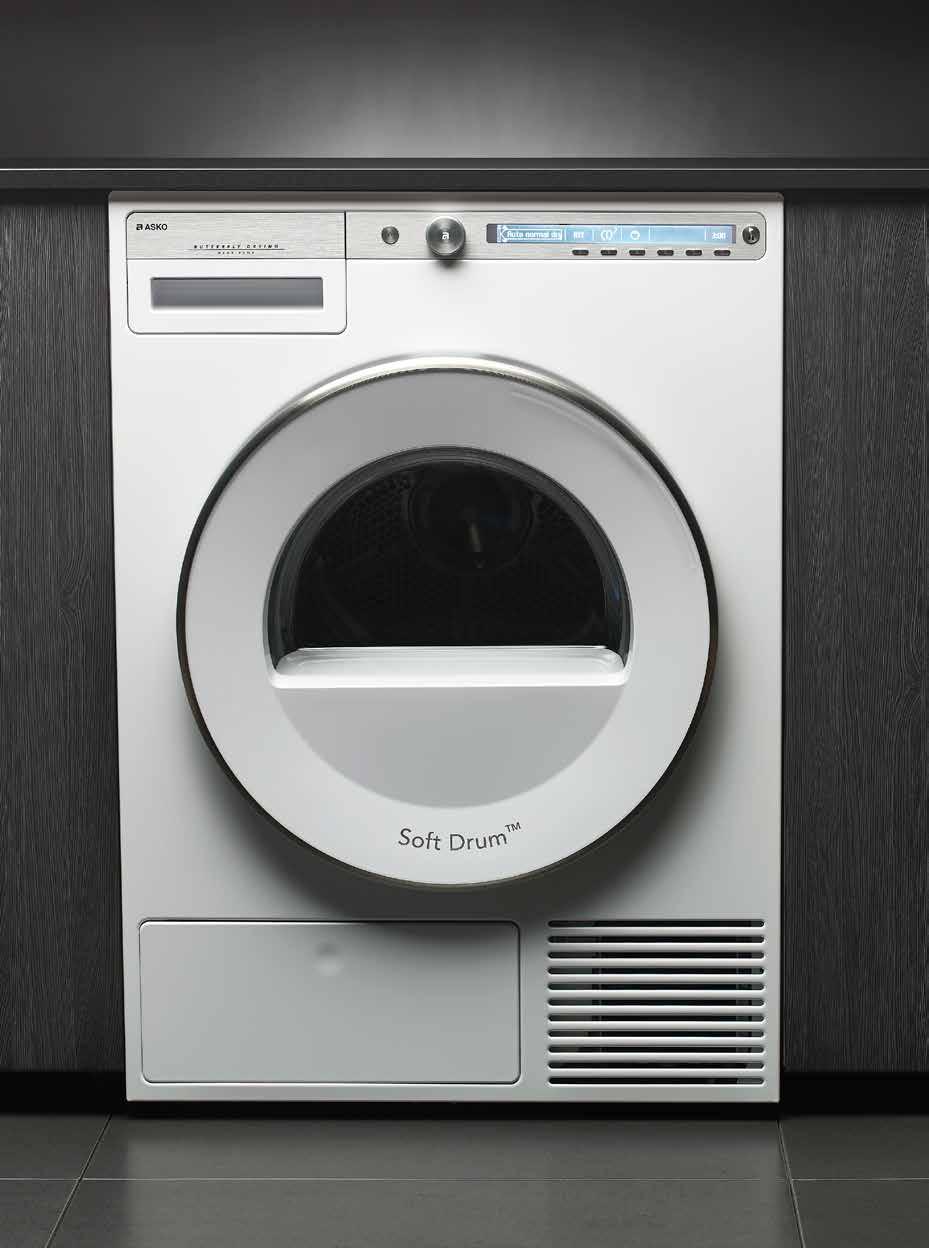 There s always room for a heat pump dryer ASKO s heat pump dryers are closed systems in which the air constantly circulates inside the tumble dryer, making it possible to