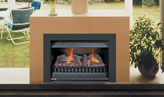wood and gas fires! GAS INSERT ONLY GAS INSERT ONLY JETMASTER UNIVERSAL * * Requires installation into brickwork.