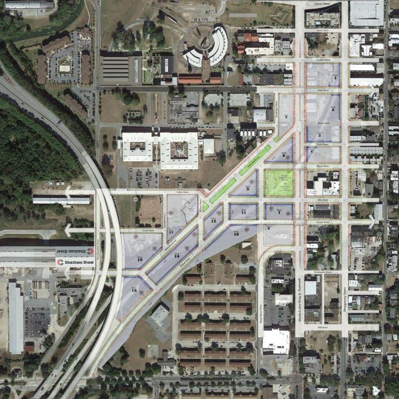 and adjacent ramps to allow for restoration of the surface street network to improve connectivity and mobility.