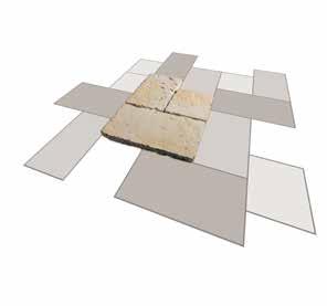 * 600 OLD TOWN LARGE* 300 Also available, is a matching 450 x 300 x mm bullnose paver to provide a
