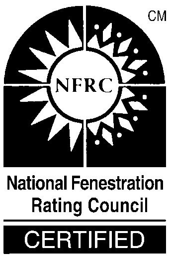 LOOK FOR THE NFRC LABEL The National Fenestration Rating Council (NFRC) is a non-profit industry organization that is committed to providing accurate, fair and reliable