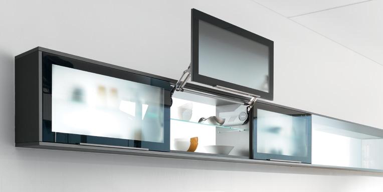 AVENTOS HL Lift ups are ideal for lower onepiece fronts