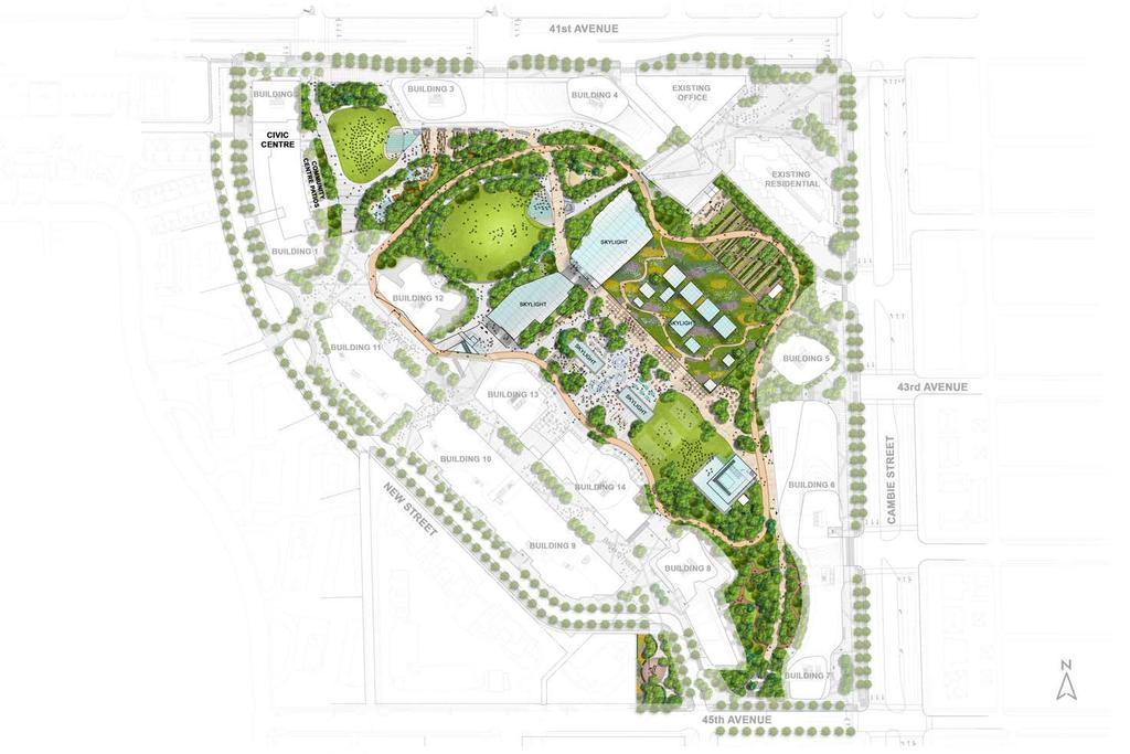 6 PARK CONCEPT OVERVIEW 2 5 10 9 12 1 3 5 12 7 2 3 7 8 1 12 1 Children s Play 4 6 2 Open Lawn 11 3 1/2 Mile Loop (800m) Path 3 4 5 Youth Activities, Exercise Area Pavilion 2 6 7 Outdoor Dining
