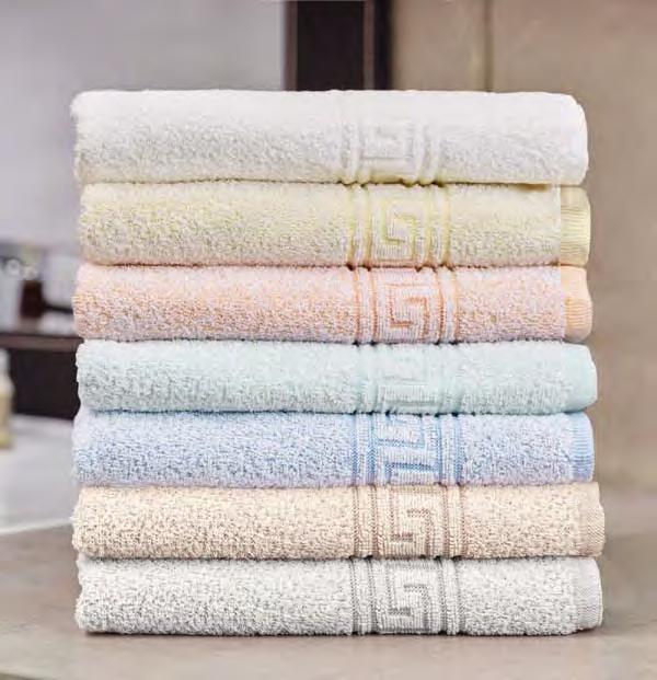 Terry New colors 1 2 3 4 5 6 7 Hand towel ATHEN 2 49 Terry series ATHEN Made of two-ply terry in a very good quality: Durable, absorbent and with a great terry effect.