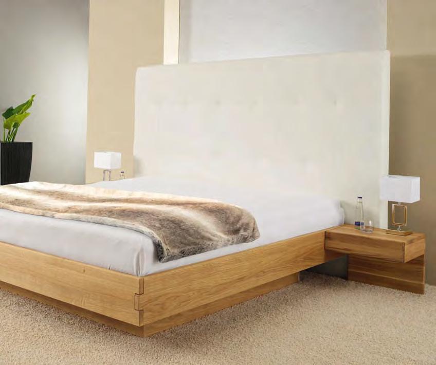 Beds 3 2 5 2 6 1 6 Bed frame, from 999 00 Wooden headboard, from 349 00 4 3 5 1 Solid wooden bed The stylish bed is made of solid, high-quality wild oak.