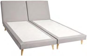 XARA DENVER WxL cm Single bed 90x200 Double bed 180x200 Weight in kg 31,8 65,7 taupe 30002422 2 30002423 rust