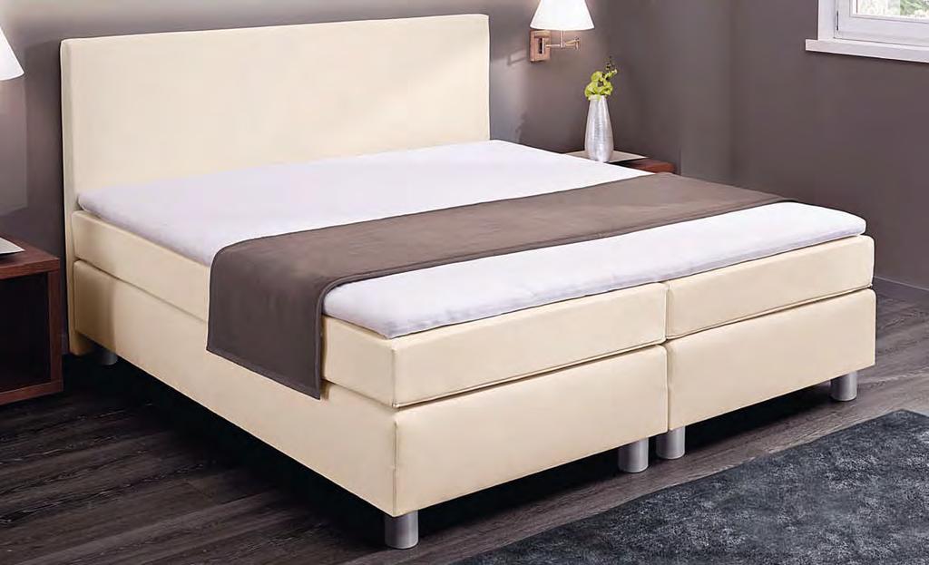 Beds Box spring bed - complete set Double bed 799 00 Comfortable High-quality workmanship Complete set 6 Box